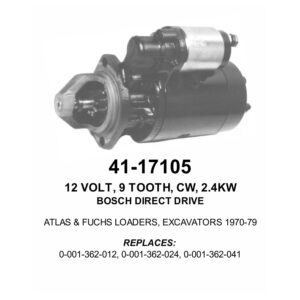 SJS-24267 Starter Ref # 422937