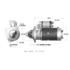 SJS-24106 Starter Ref # 423030