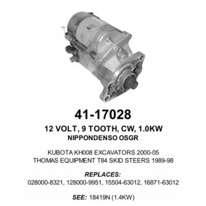 SJS-52359 Starter Ref # 432338