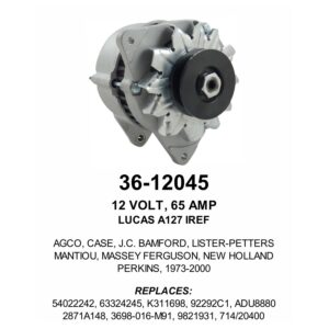 SJA-30005 Alternator Ref # 321275