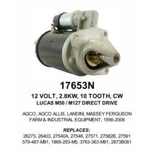 SJS-30011 Starter Ref # 418458