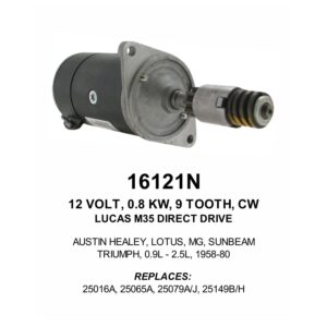 SJS-30022 Starter Ref # 418331 Naturally Aspirated